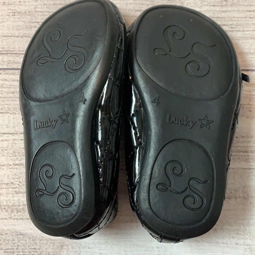 Lucky Brand black ballerina flats size 4 - Picture 3 of 4